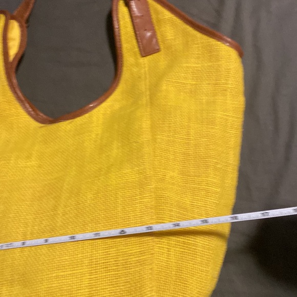 Straw Studios Summer tote. Yellow brand new - Picture 2 of 7